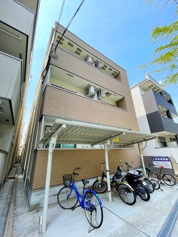 拡大写真:フジパレス住ノ江駅南Ⅴ番館 3階302の外観