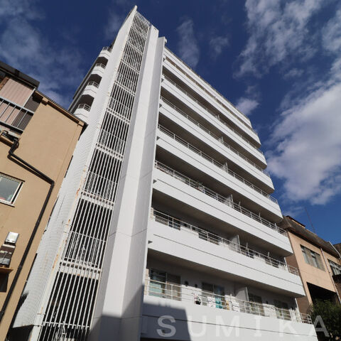 拡大写真:田町ガーデンハイツ 8階801の建物外観