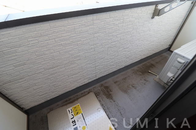 拡大写真:リベルテ広瀬町 1階102のバルコニー