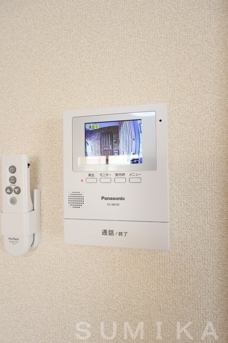 拡大写真:リビングタウン豊成 C棟 1階C105のセキュリティ