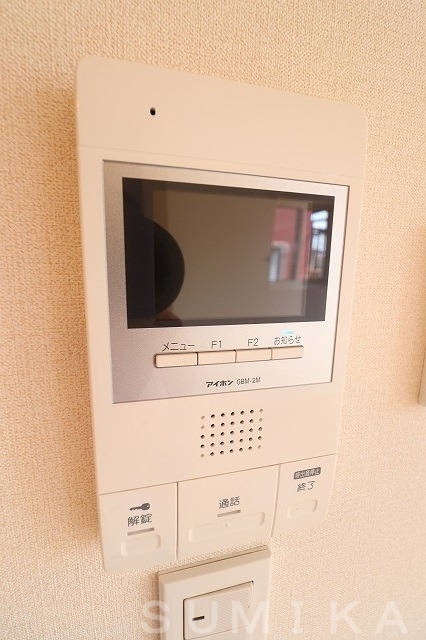 拡大写真:グランメゾン 2階203のセキュリティ