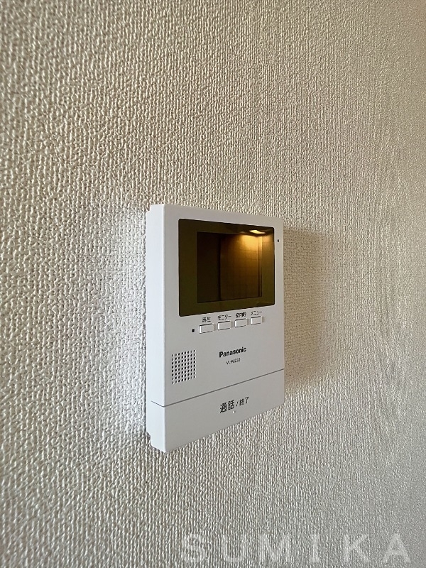 拡大写真:コスモハイツ関 8階803のセキュリティ