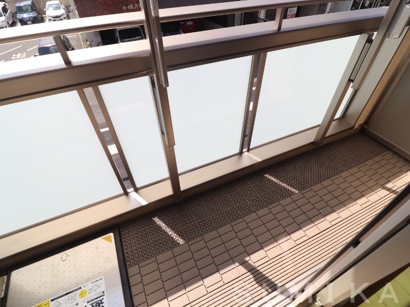 拡大写真:HARU Maison 3階302のバルコニー