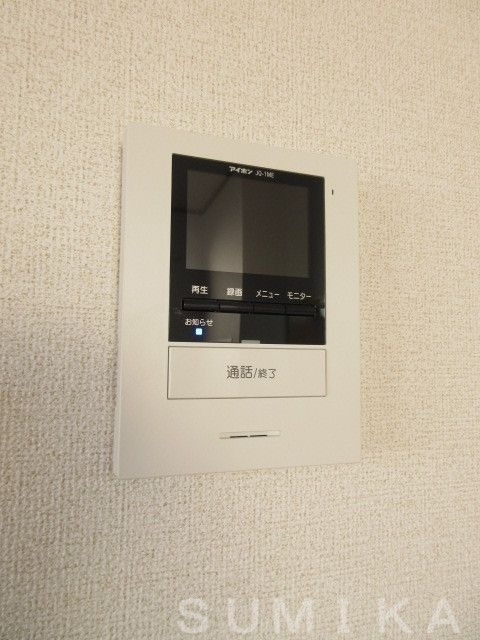 拡大写真:カルムメゾン 2階205のセキュリティ