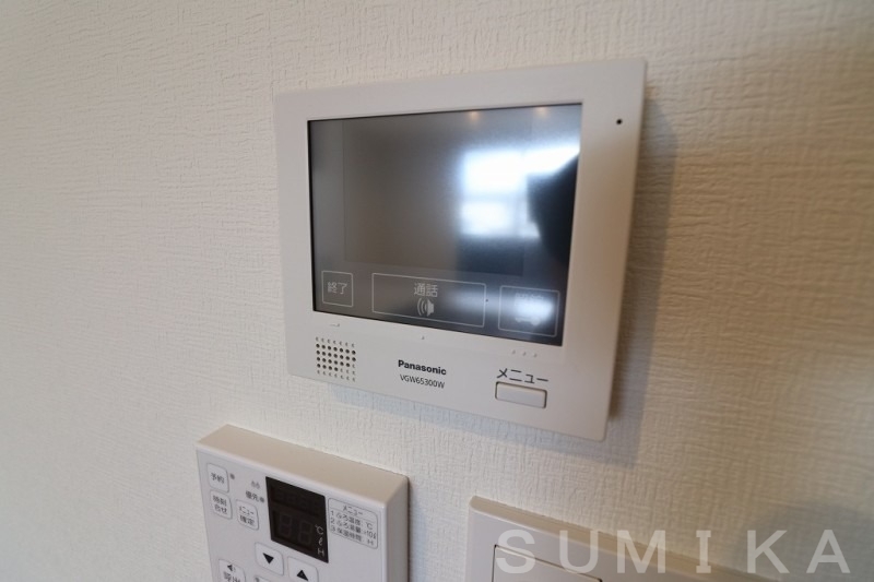 拡大写真:アルカンジュ高柳西町 2階205のセキュリティ