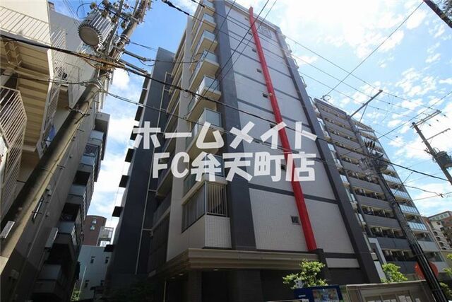 拡大写真:エステムコート難波WEST-SIDEⅡベイフレックス 3階302のおしゃれな外観です