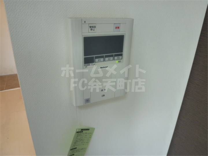 拡大写真:ベルシモンズ大阪港 1階101のセキュリティ