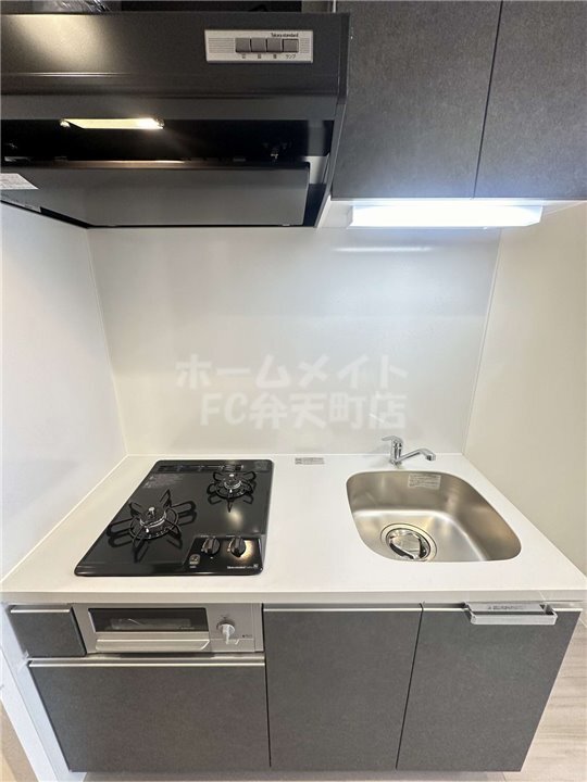 拡大写真：プレサンス大正フレンジ 4階407のキッチン