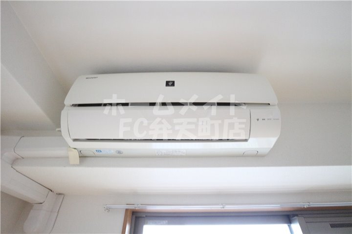 拡大写真:エグゼ大阪BAY 6階603のエアコンです