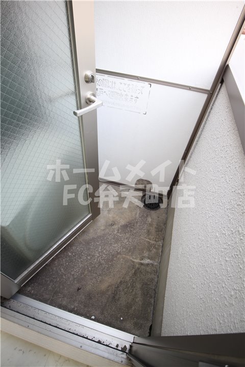 拡大写真:セレブコート朝潮橋 4階401のバルコニー付きです