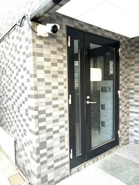 拡大写真:大田区西蒲田5丁目 2階201の防犯カメラ