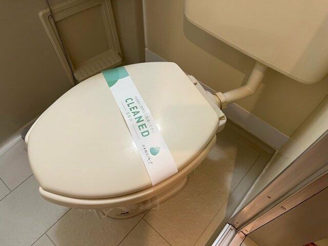 拡大写真:リバティヒルズ中野江原 2Fのトイレ