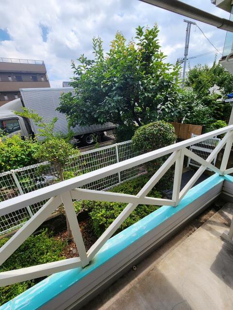 拡大写真:世田谷区奥沢1丁目 2階205のバルコニー