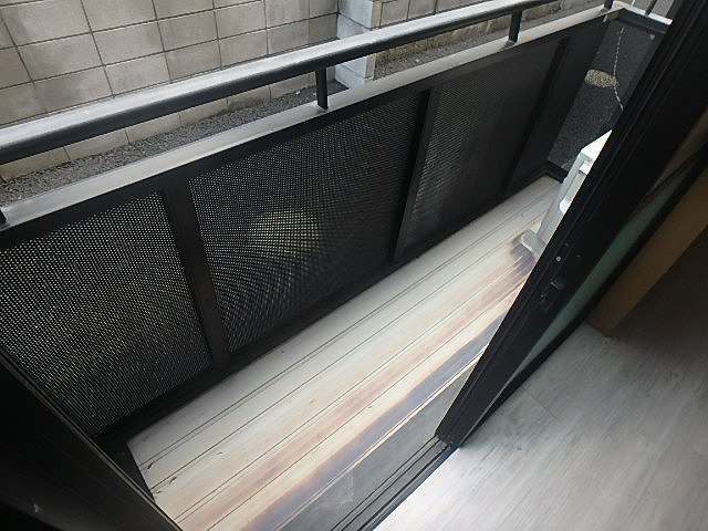 拡大写真:あかる20 1階P102のバルコニー