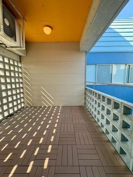 拡大写真:川崎市川崎区中島3丁目 5階401のバルコニー