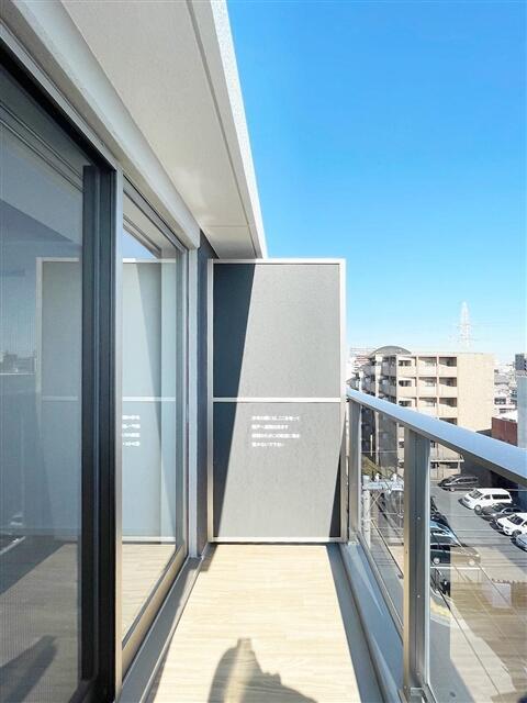 拡大写真:Alivis東瑞江 4階402のバルコニー