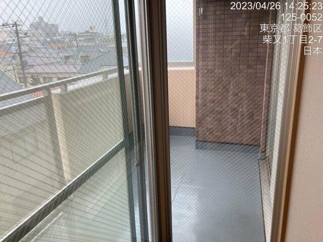 拡大写真:ドエル住吉 4階401のバルコニー