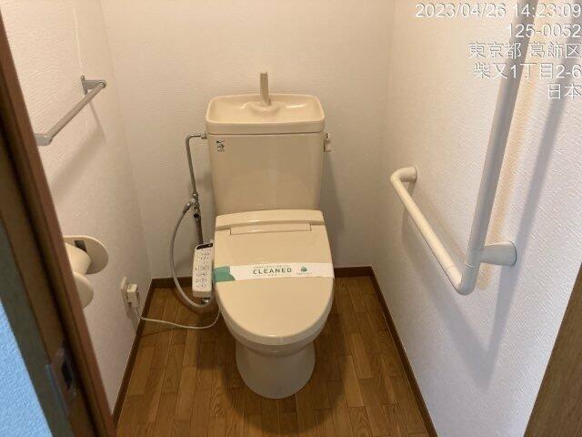 拡大写真:ドエル住吉 4階401のトイレ
