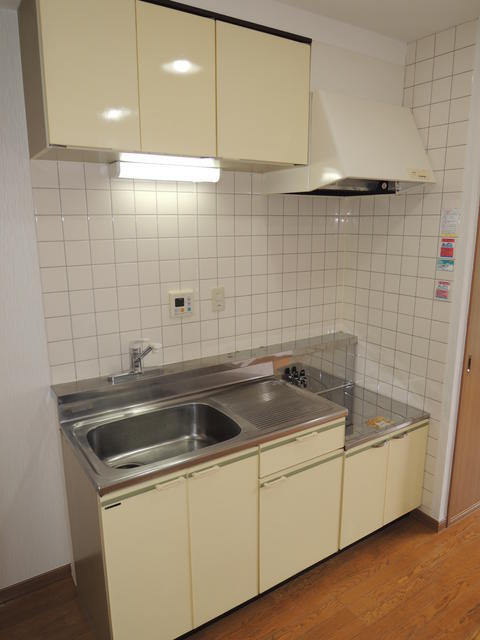 拡大写真:WEST1 2階202のキッチン