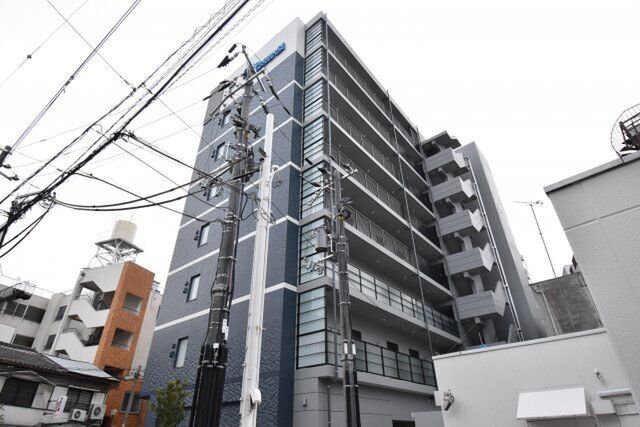 拡大写真：プレサンス淡路駅前 8階805の外観