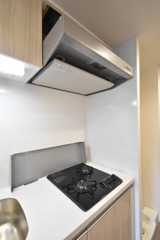 拡大写真：プレサンスOSAKA西中島リエゾン 4階407のキッチン