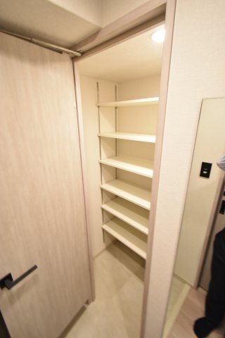 拡大写真:リッツ新大阪プレミアム 8階802の収納