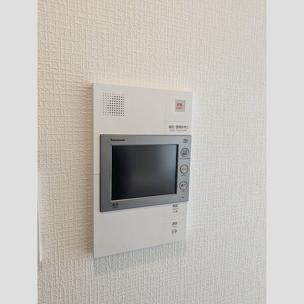 拡大写真:エスリード大阪城EAST 2階206のセキュリティ