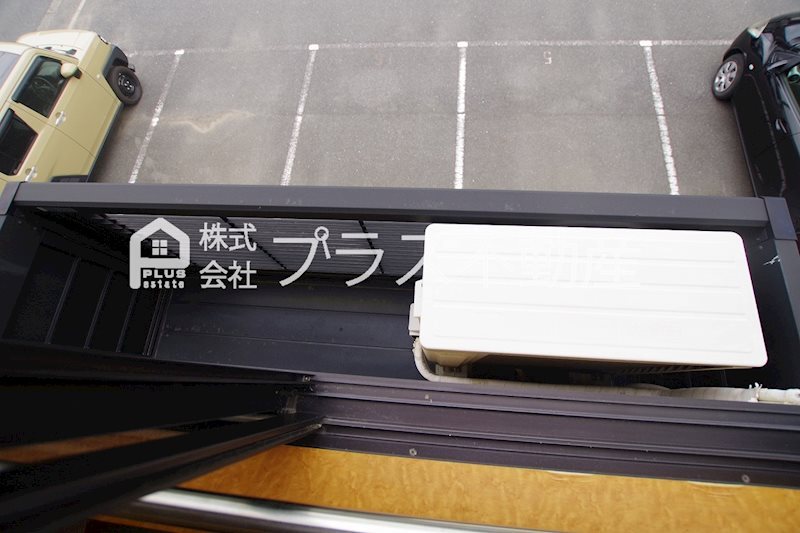拡大写真:レオパレス木屋瀬 2階203のバルコニー・ベランダ