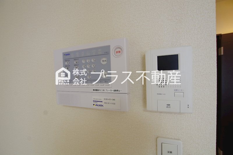 拡大写真:レオネクストはなみずき 2階K2のセキュリティ