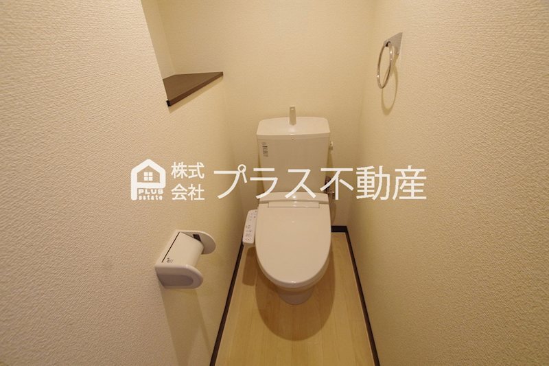 拡大写真:レオネクストはなみずき 2階K2のトイレ