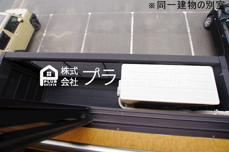 拡大写真:レオパレス木屋瀬 1階109のバルコニー・ベランダ