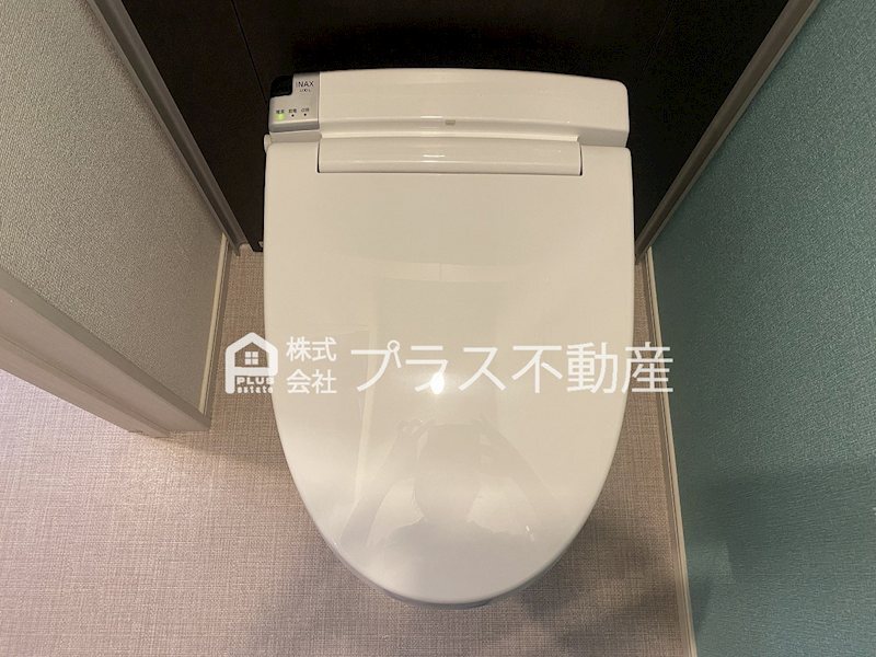 拡大写真:ブローテ IV B 2階201のトイレ