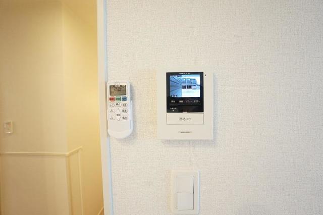 拡大写真:レジデンス木屋瀬B 2階203のセキュリティ