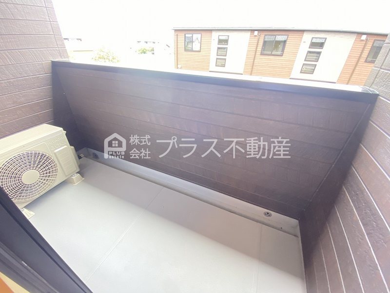 拡大写真:エレガンシアI 2階206のバルコニー・ベランダ