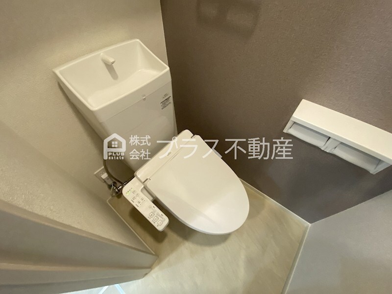 拡大写真:グランノ2 2階201のトイレ