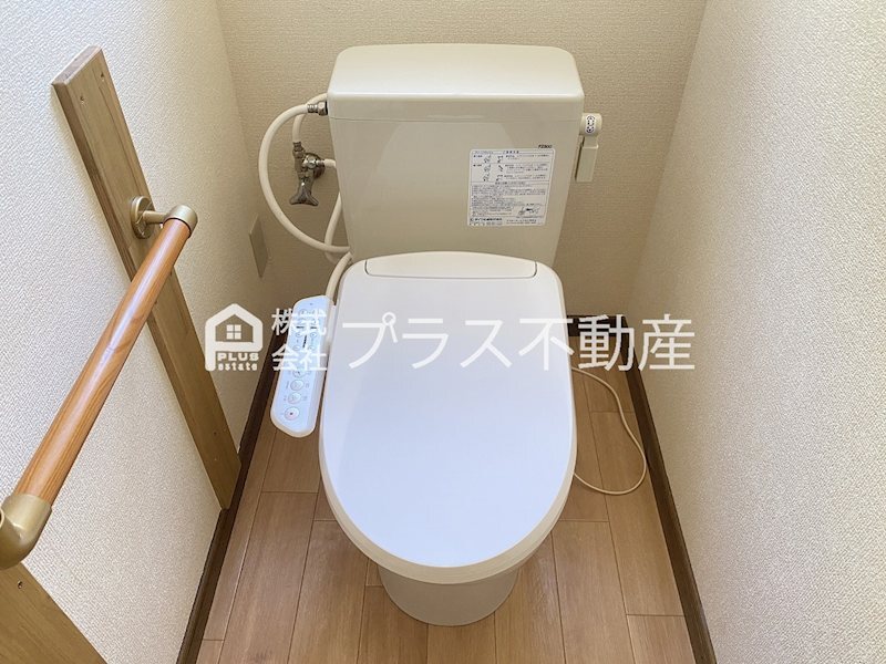 拡大写真:山部戸建 1階K1のトイレ