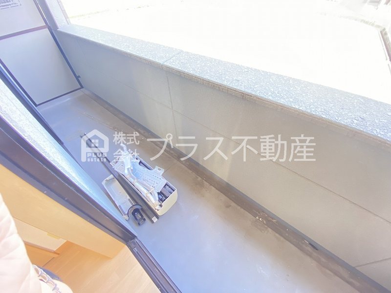 拡大写真：スローハンド壱番館 2階201のバルコニー・ベランダ