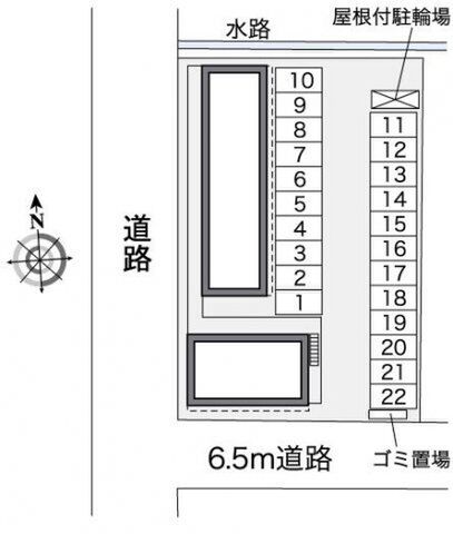 拡大写真:レオパレススカイブルー細畑 2階209の外観