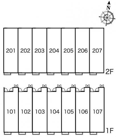 拡大写真:レオパレスウヌマ 2階205のその他