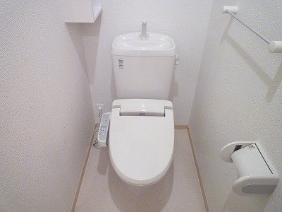 拡大写真:セイバリーガーデンⅠ 2階201の落ち着いたトイレです