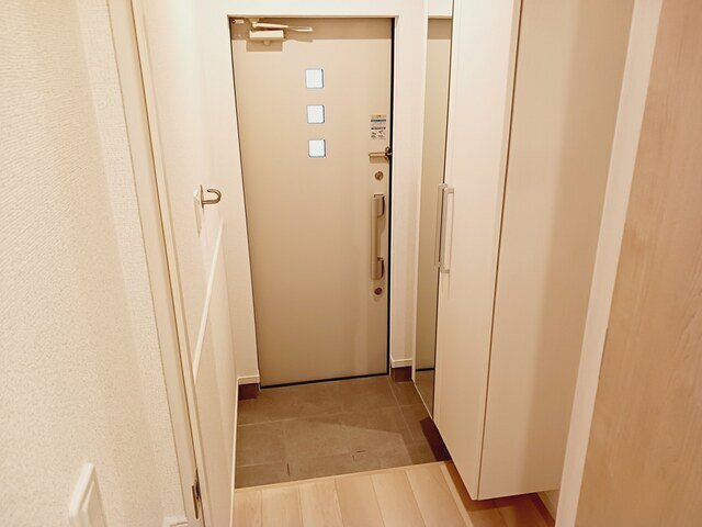 拡大写真:レヴァータ 1階103の毎日通る玄関はこちらです