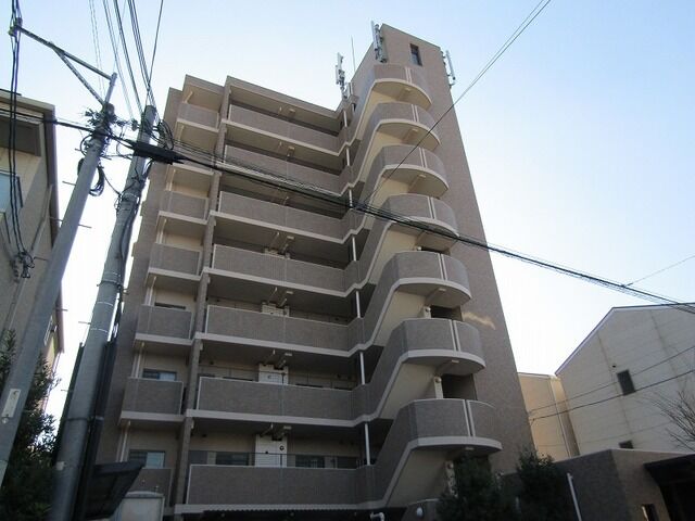 レジデンシア北田辺の外観