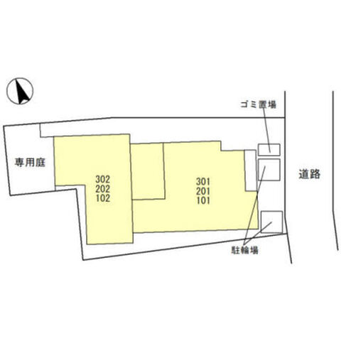 拡大写真:RayMaison住吉大社 1階102の外観