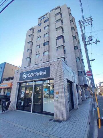 拡大写真：メロディハイム東帝塚山 8階801の外観