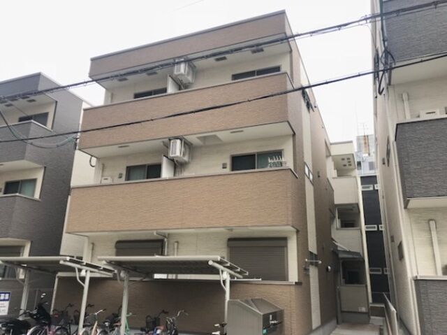 フジパレス北加賀屋Ⅱ番館の外観