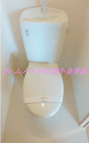 拡大写真：サンクレアⅥ 2階201のトイレ