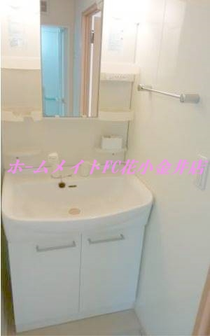 拡大写真：サンクレアⅥ 2階201の洗面所