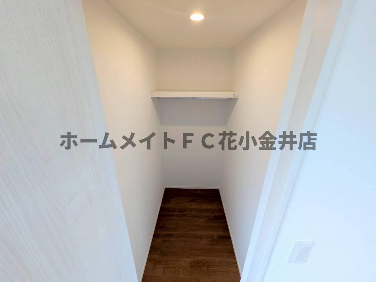 拡大写真:西東京市富士町4丁目 3階101のウォークイン収納