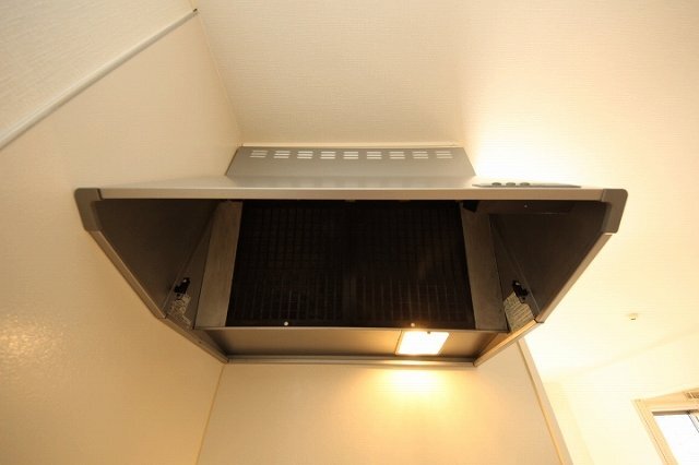 拡大写真:フェリオ常盤 C 2階201の換気扇です