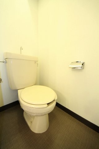 拡大写真:グランドハイツ 2階202のシンプルで使いやすいトイレです
